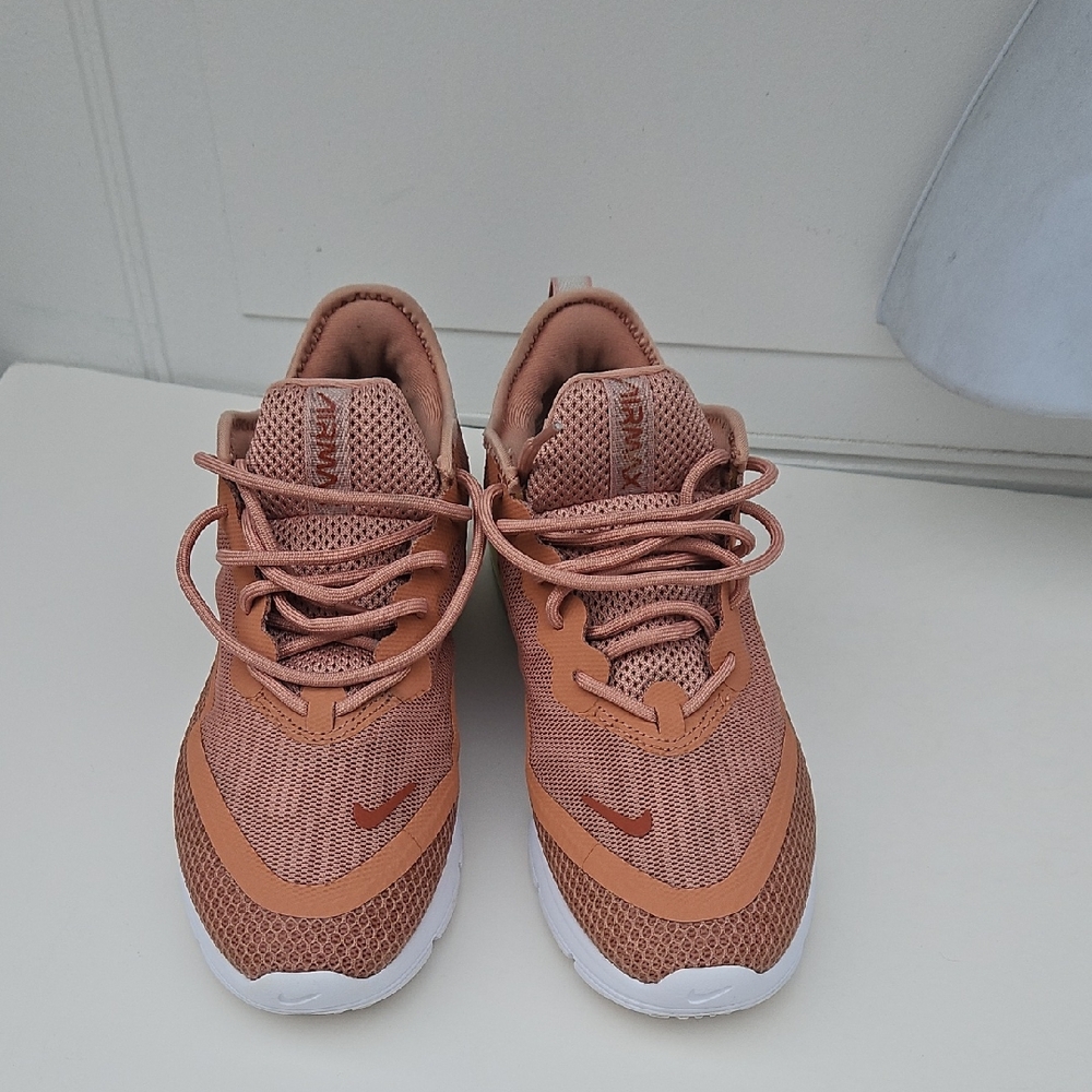 Nike Kids' Coral and White Sneakers